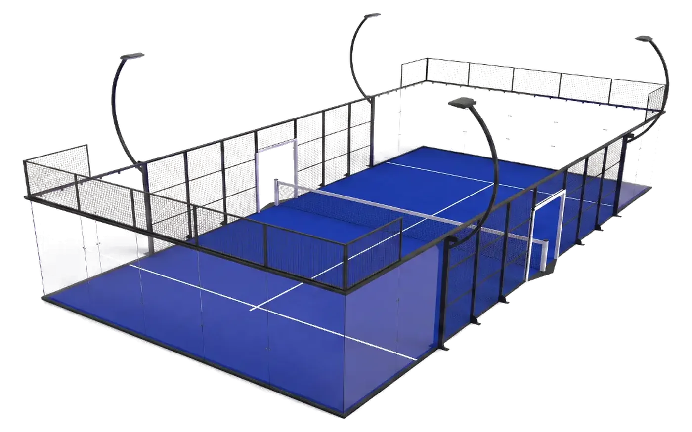 Terrain de padel Padel VX360 — coloris Bleu